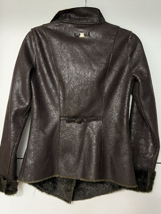 Cojocel Trussardi Jeans marimea M maro