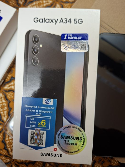 Самсунг A34 (5G) 256 GB