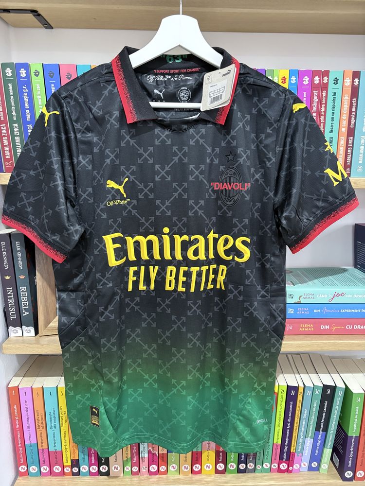 Tricou Ac Milan S M L XL Nou cu eticheta TOATE MARIMILE