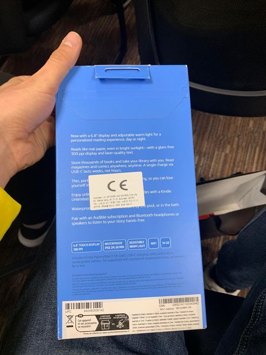 Kindle paperwhite 11  6.8 inchi 16 Gb