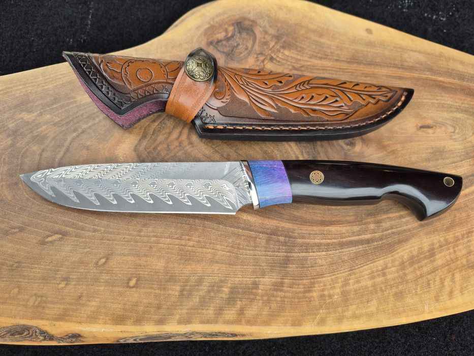 Ловен нож дамаска стомана LN423