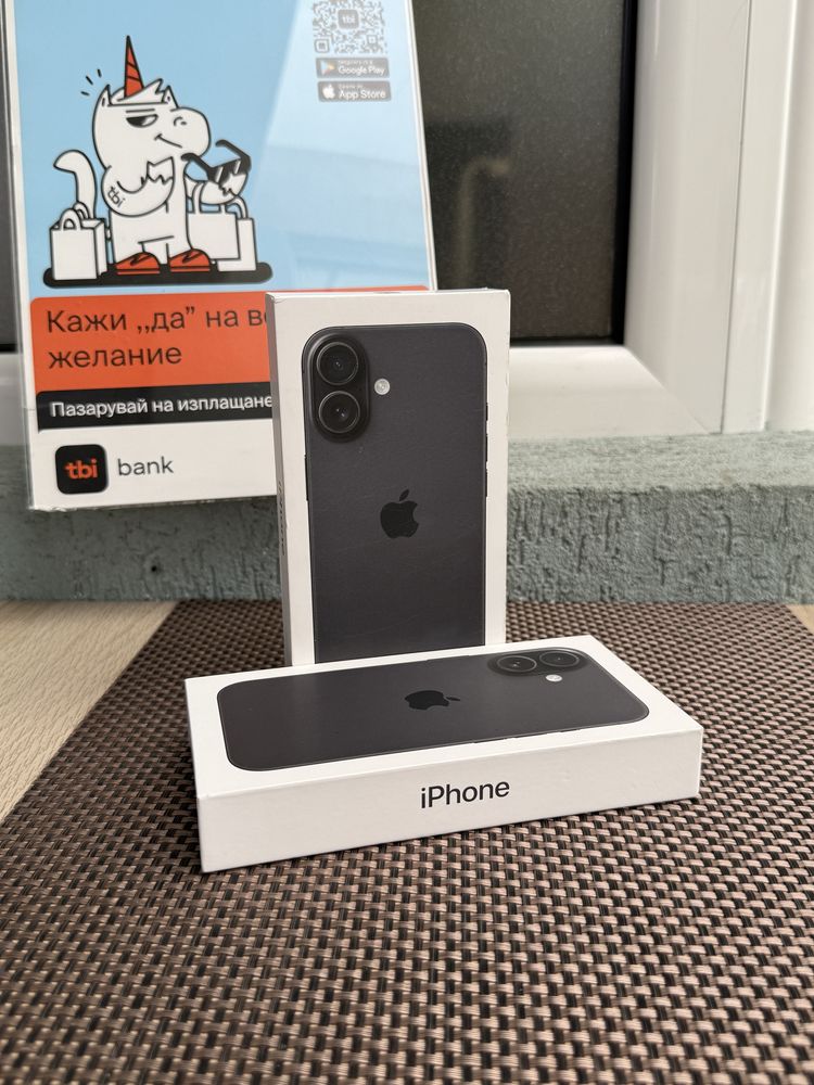 НОВ! /*ЛИЗИНГ*/ iPhone 16 128Gb Black Айфон Гаранция