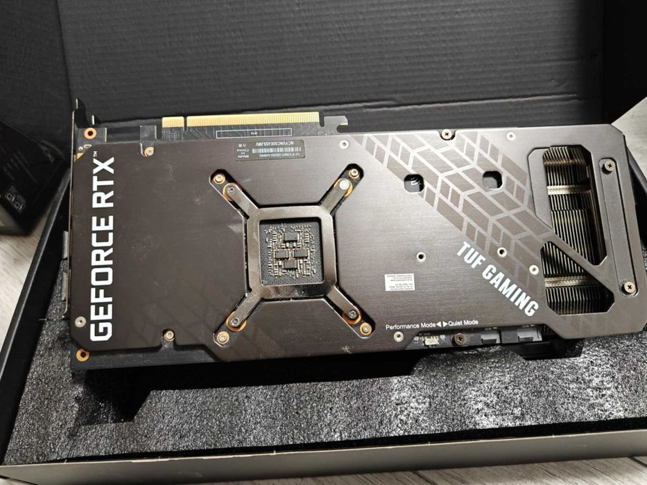 Видеокарта Nvidia RTX 3060Ti asus tuf gaming