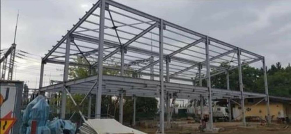 Vand si construiesc o gama larga de hale sau structuri metalice noi