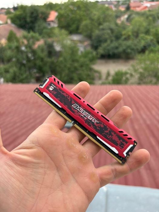 Memorie Crucial Ballistix Sport LT Red 16GB, DDR4, 2666MHz, CL16, 1.2v