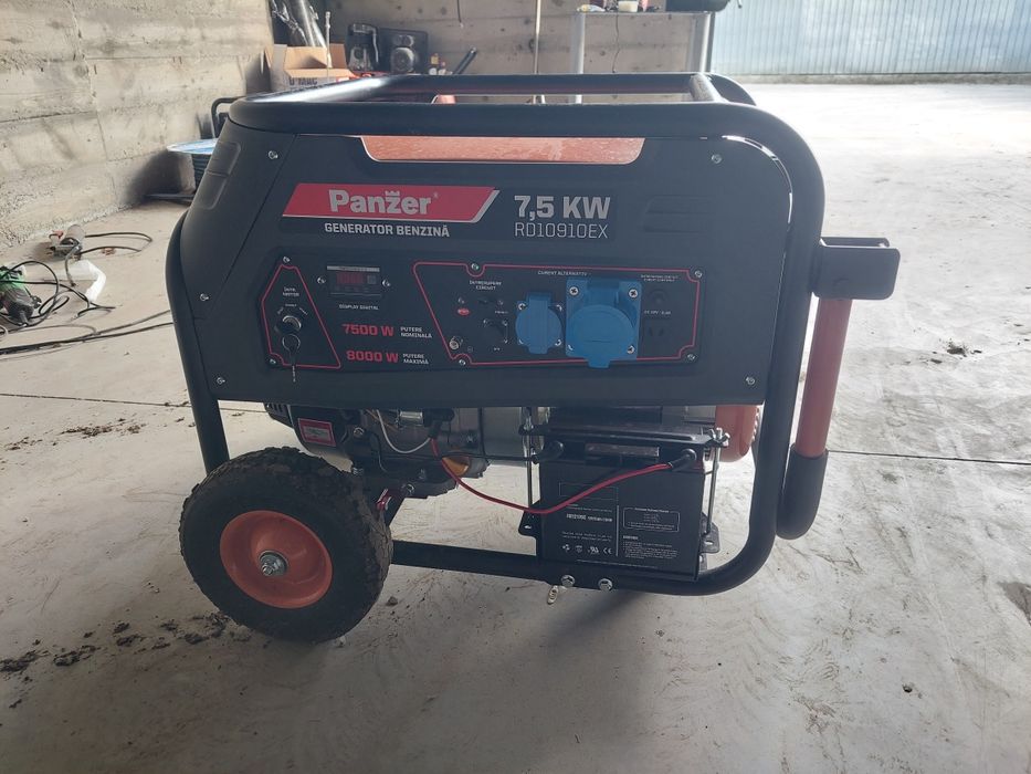 Generator curent panzer 8.5 kw trifazic si monofazic nou