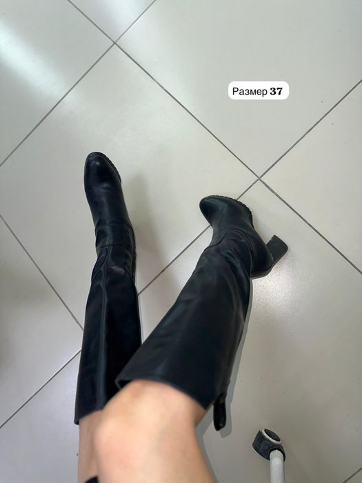 Продам зимние сапоги из натуральной кожи