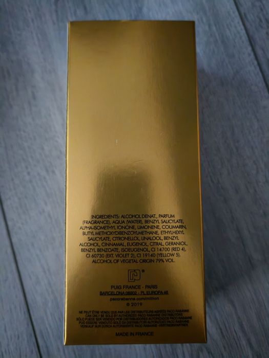 Parfum Paco Rabanne Million New