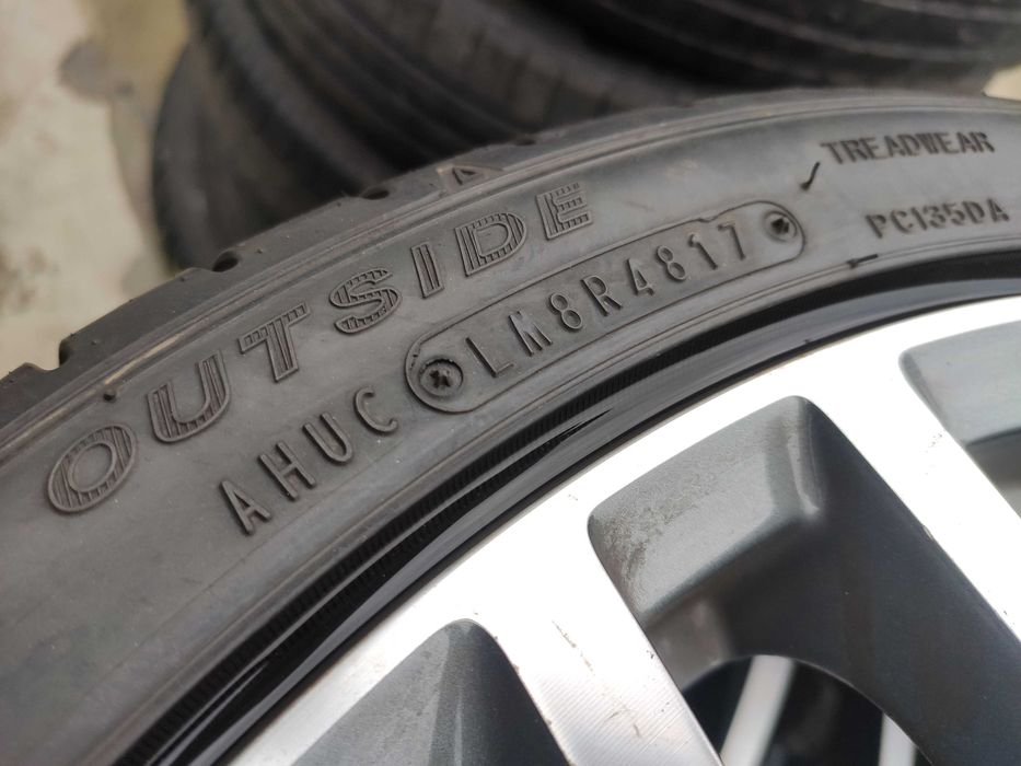 4бр Като нови Летни гуми 215 40 17 - Falken