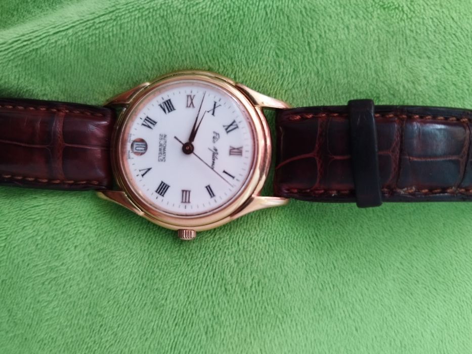 Ceas Unixex, Elio Milano 8369, Automat 36mm. Gold