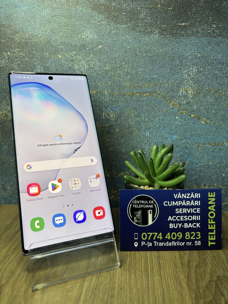 Samsung Galaxy Note 10 +/256Gb/Garantie 2Ani Centrul de Telefoane/Rate