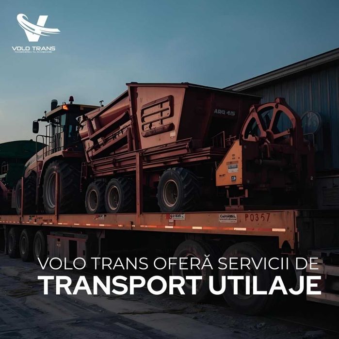 Servicii de transport utilaje