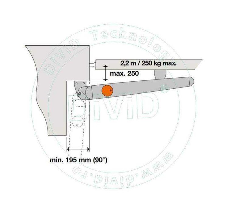 Automatizare poarta batanta Nice Aria 200