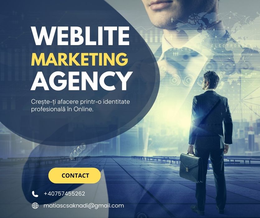 Creare Website / Magazin Online / Aplicații mobile ( Servicii PRO )