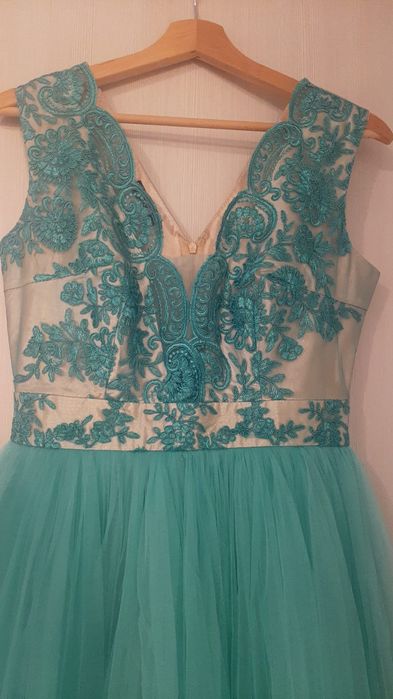 Rochie verde de ocazie