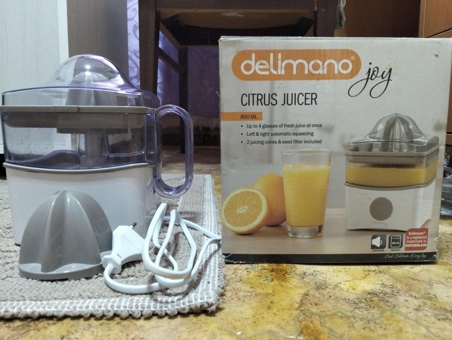 Соковыжималка для цитрусовых Delimano