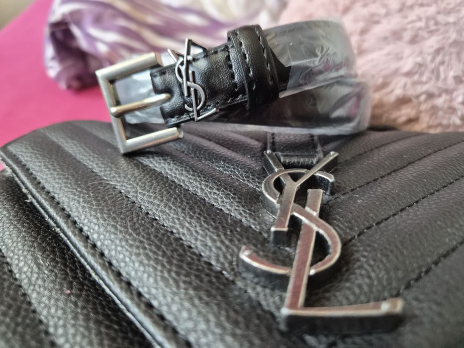 Curea YSL Neagra Silver