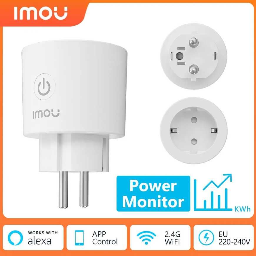 IMOU CE1 Умен смарт захранващ контакт щепсел преходник 10А 2500W