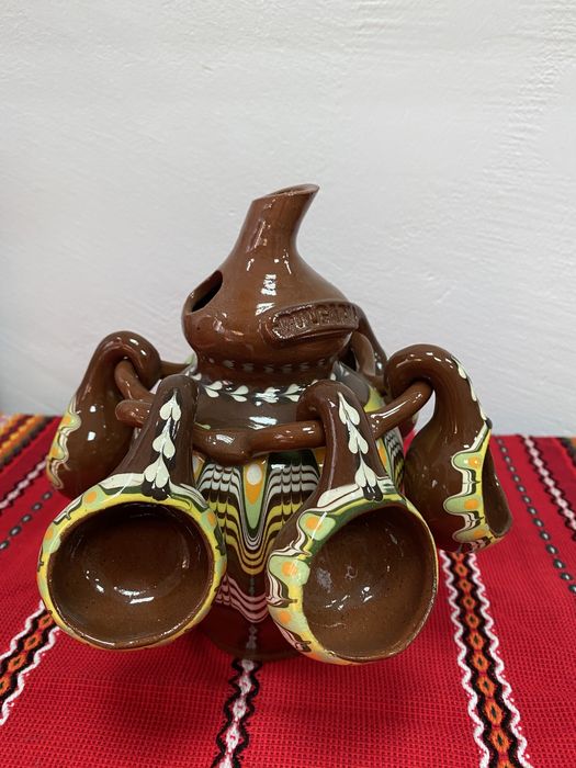 Сервиз за ракия - Троянска керамика