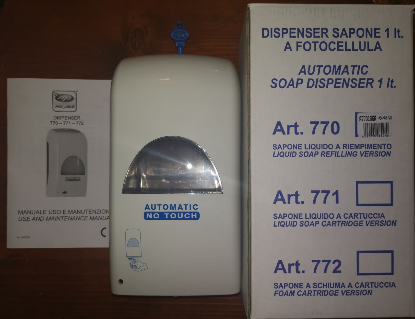 Dispenser dozator electric gel dezinfectant sau săpun lichid