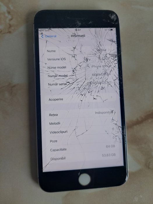 [8+] Vând Apple iPhone 8 Plus cu probleme dar funcțional //poze reale