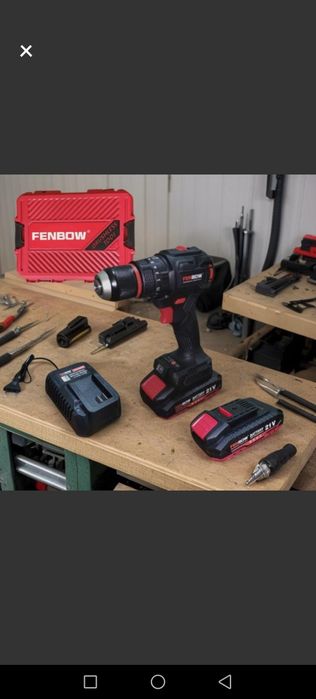 FENBOW tools 21V 2A/16.8v 2A  BRUSHLESS. Yuqori sifati va qulay narxla