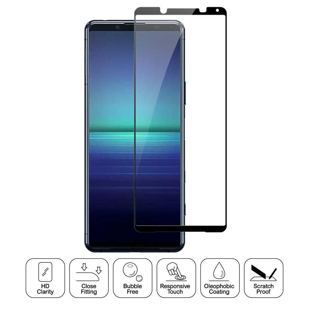 Закален стъклен протектор за Sony Xperia 1 5 10 II III IV V VI L3 L4