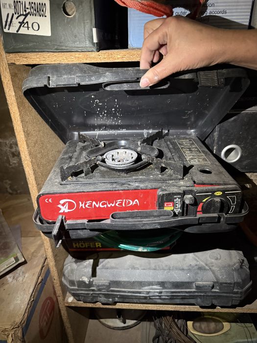 Газовая плитка …