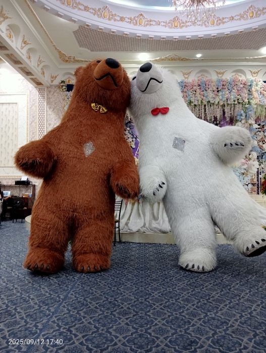 Ayiqlar 2ta 3.5 metrlik 7 milyon 2 tasi