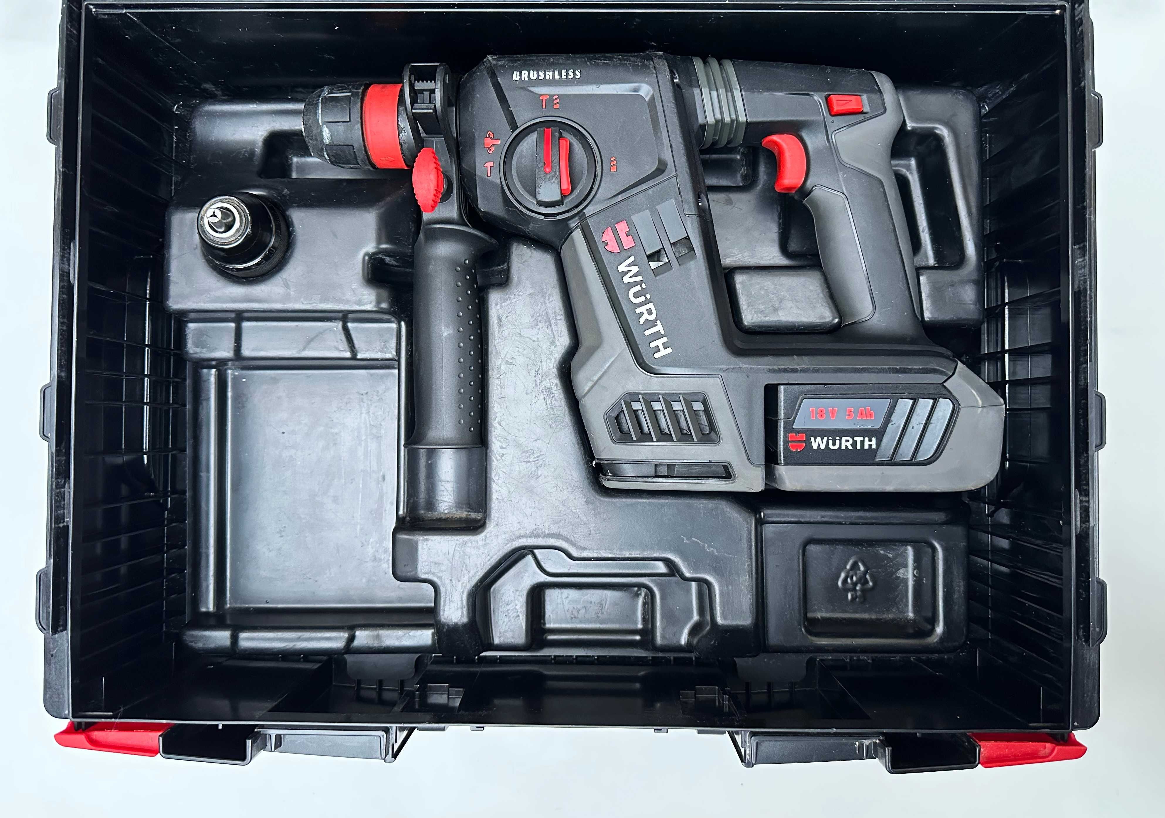Wurth ABH 18 Compact - Безчетков перфоратор 18V 5.0Ah перфектен!