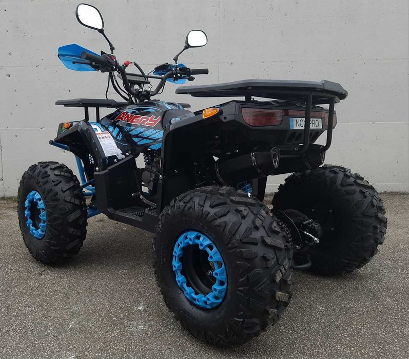 Atv NCX Angry 8" 125cc 4T benzina negru/albastru