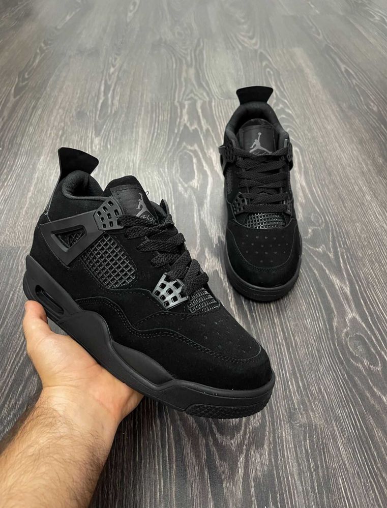 Adidasi Jordan 4 Retro Black Cat