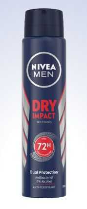Дезодорант Nivea dry impact 250ml - голям