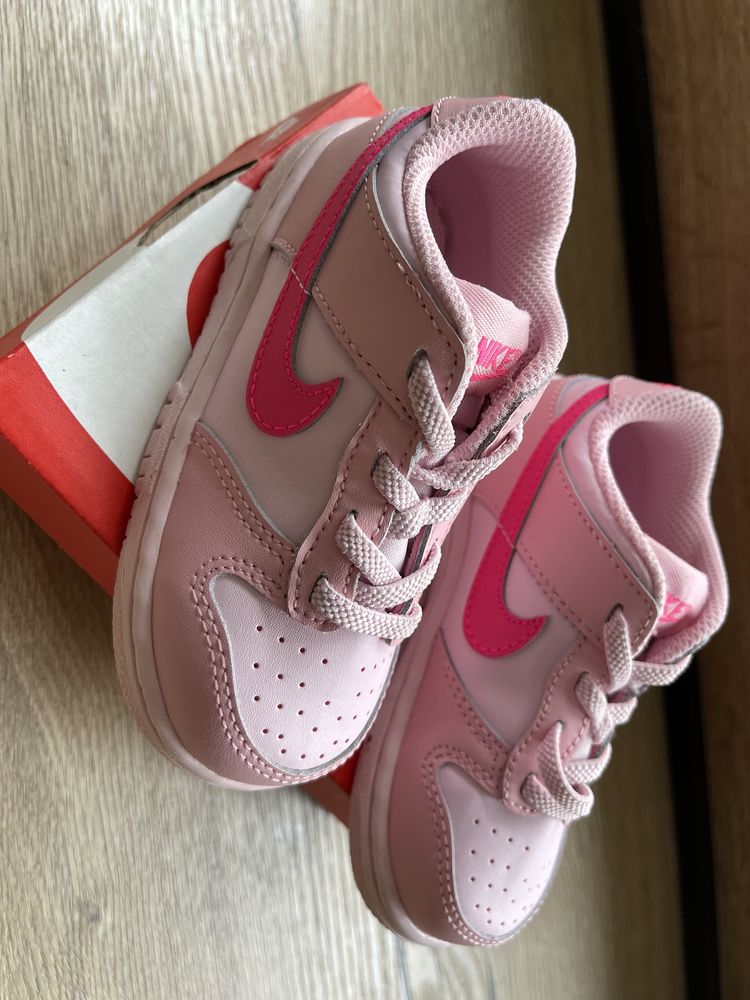 Nike dunk low (TDL) pink foam маратонки рр 25