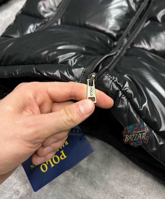 Куртка Пуховик Polo Ralph Lauren USA Глянцевый