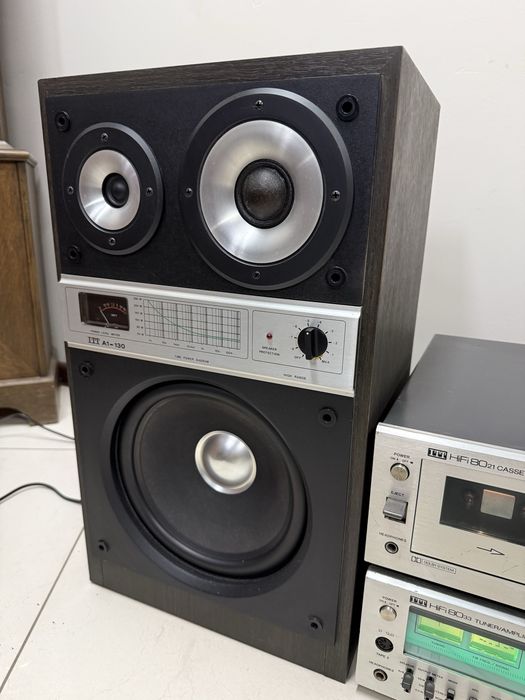Аудио сет ITT ресивър HIFI 8033, Дек HIFI 8021, тонколони ITT