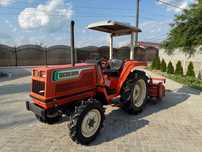 tractor japonez Hinomoto 25 cai 4x4 cu freza nu Yanmar Iseki