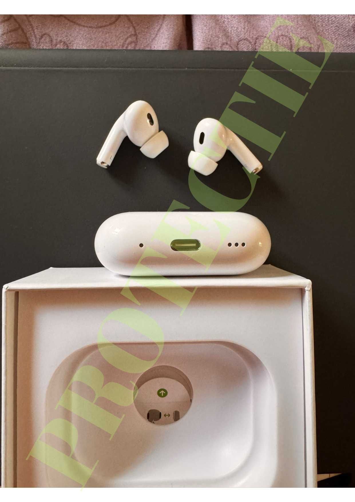Casti Apple Airpods Pro (2nd Gen) Carcasa MagSafe (USB-C) - 2023