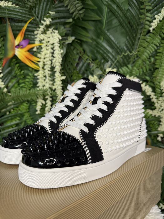 Christian Louboutin High Black White