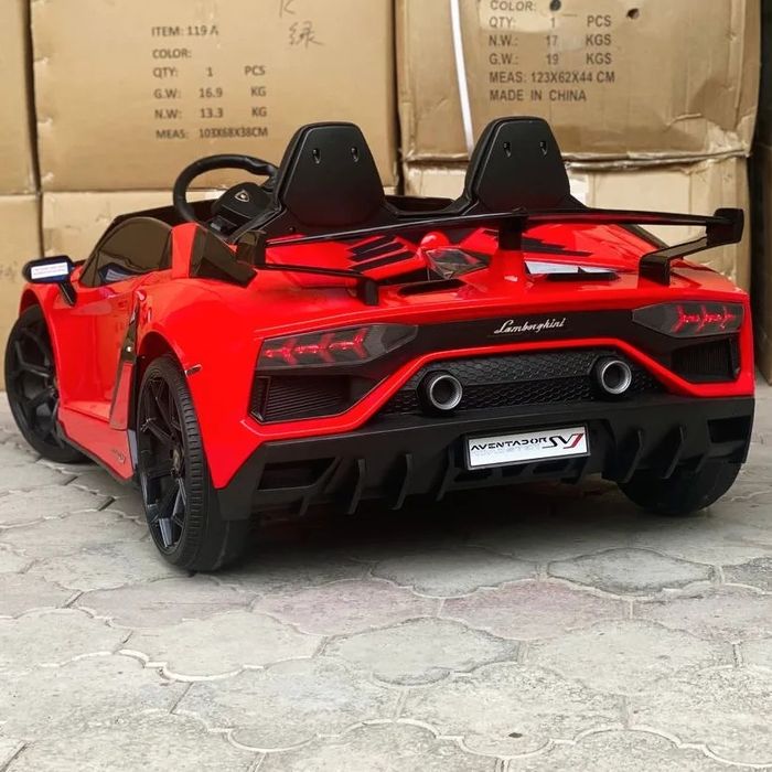 Детская машина Lamborgini Aventador SV drifting электромобиль