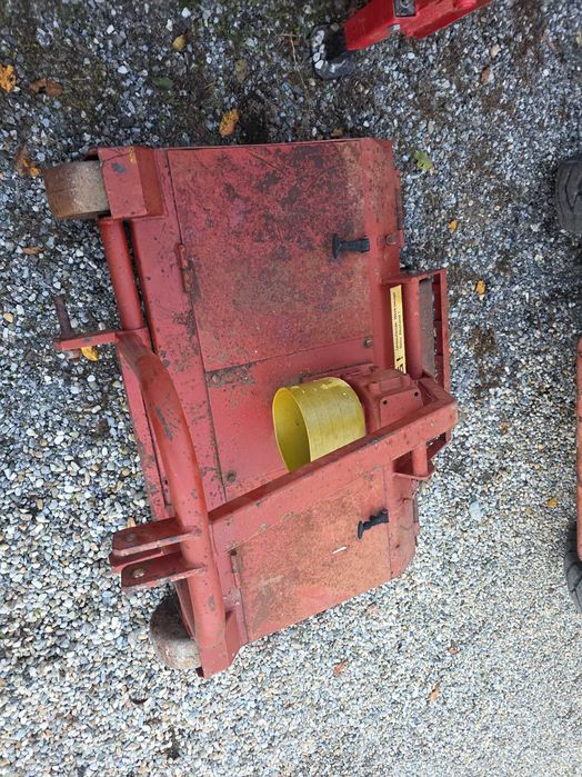 Tocatoare in tiranti la tractor elicopter cu 3 cutite de 120 cm piese