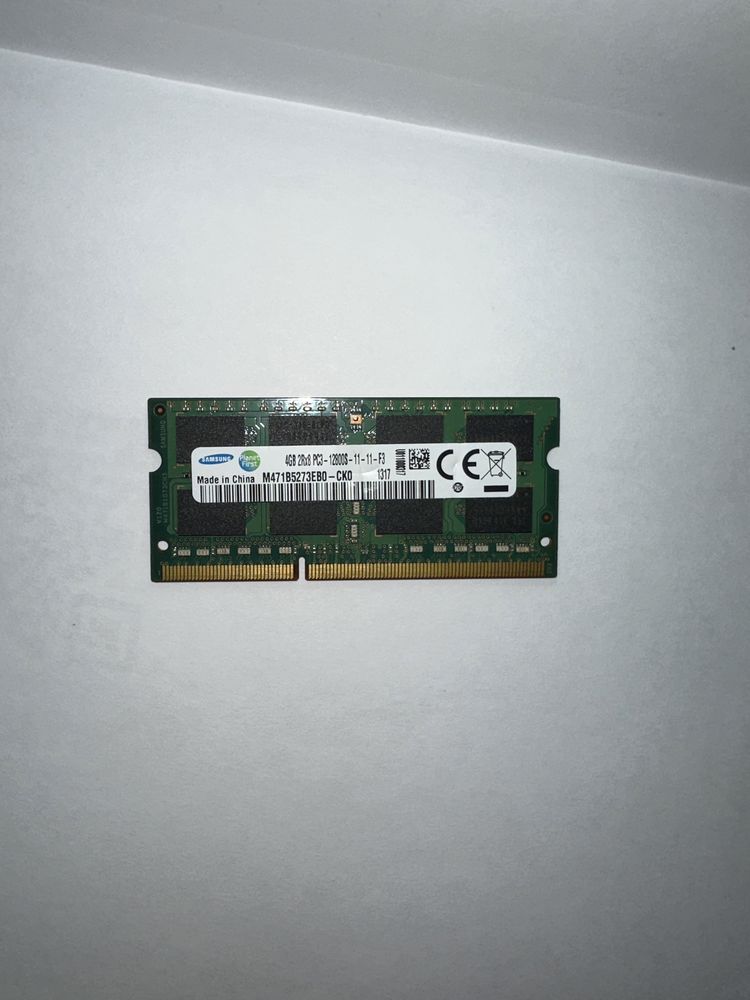 Оперативная память от Samsung 4гб DDR3 для ноутбука