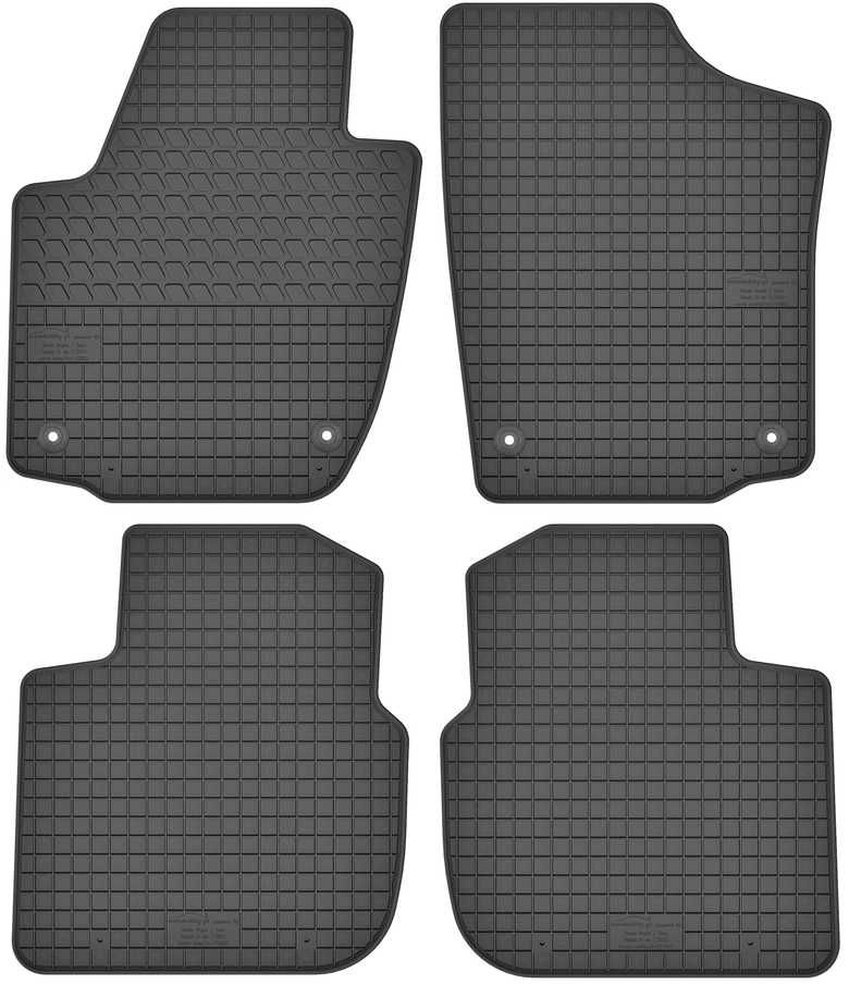 Стелки за Skoda Rapid 2012+ / Seat Toledo 2012+ гумени Шкода Сеат