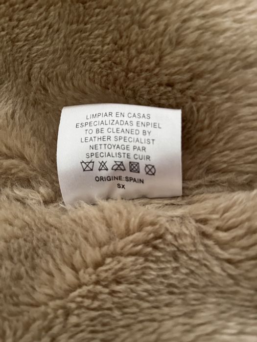 Geaca piele imblanita XL