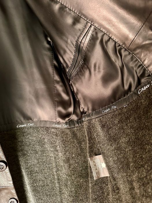 Haină nouă din piele Casa Teo