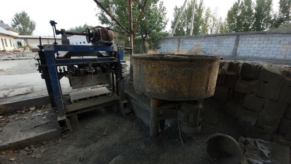 Шлакоблок станок