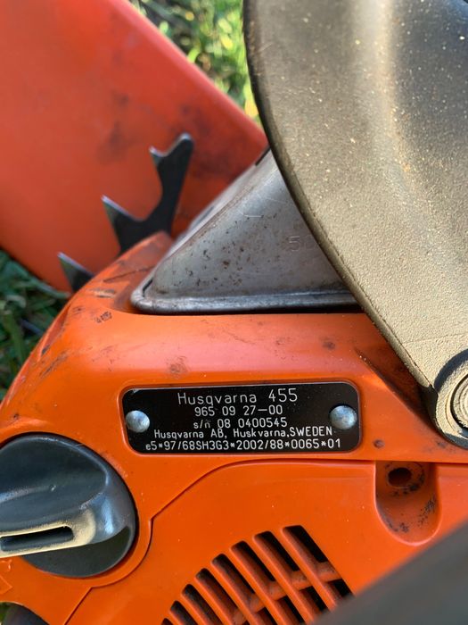 Vand drujba Husqvarna455 Rancher