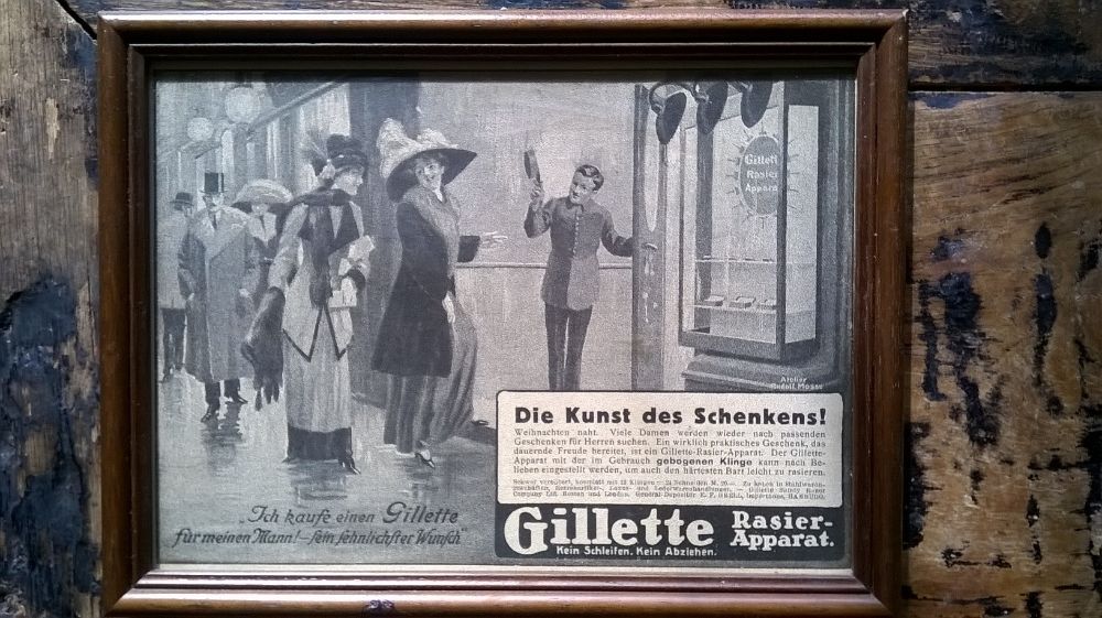 плакати рекламни оригинални в рамки и стъкло, антикварни, преди 1944