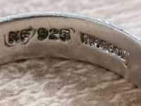 Стара маркова сребърна халка - 925