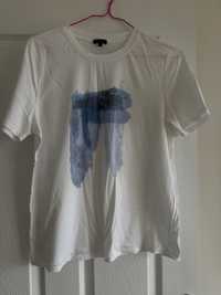 Бяла тениска Massimo Dutti, като нова (М размер)